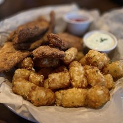 The Bridge - Chicken strips and Tater Tots