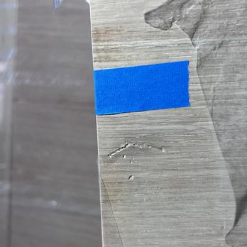 ETO Doors - Directly damaged from horrible shipping. One piece of cellophane between each door - Door Sales/Installation Near Me - Los Angeles, California ETO Doors - Directly damaged from horrible shipping. One piece of cellophane between each door - Door Sales/Installation Near Me - Los Angeles, California