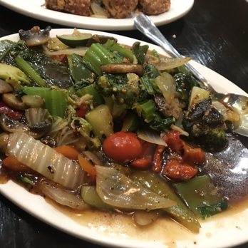 Bamboo House - Salt and pepper pork chops and all veggie plate not on menu - Sushi Bars Near Me - Euless, Texas Bamboo House - Salt and pepper pork chops and all veggie plate not on menu - Sushi Bars Near Me - Euless, Texas