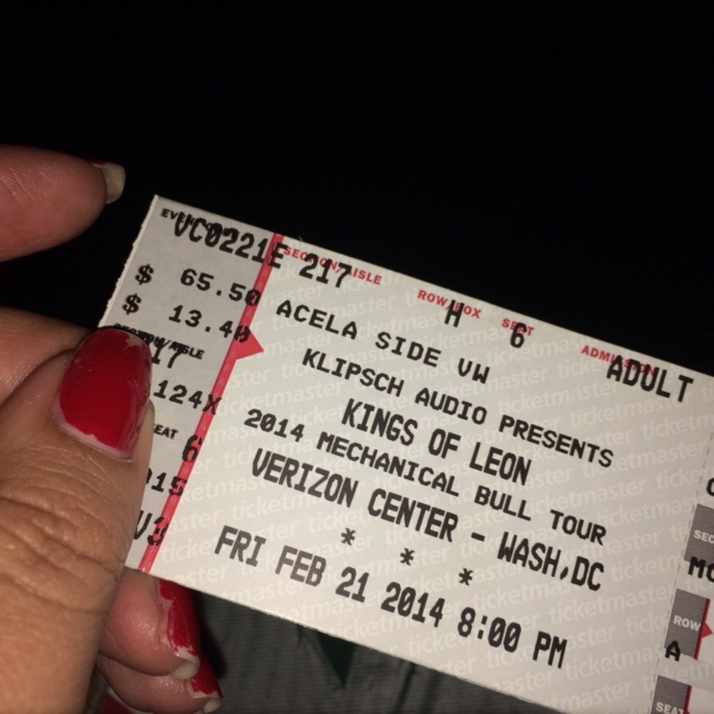 Capital One Arena - Kings of leon @ Verizon center - Stadiums & Arenas Near Me - Washington, DC, District of Columbia