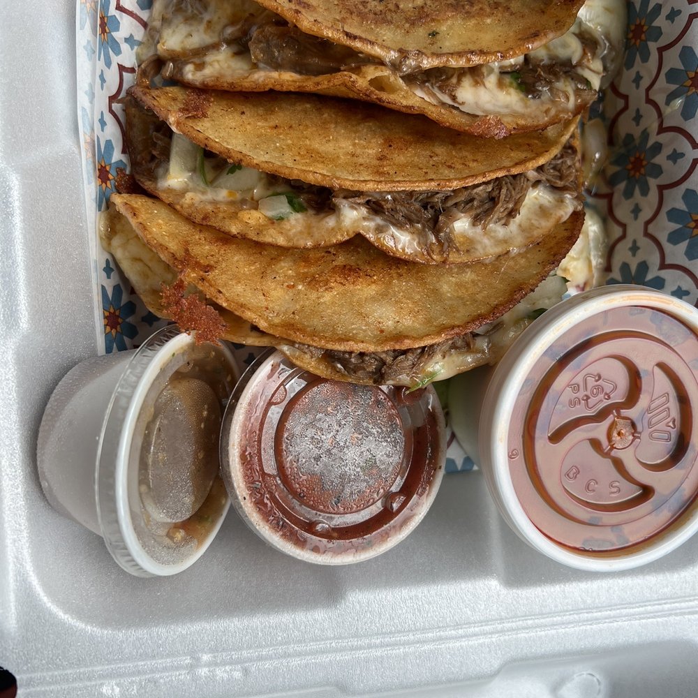Muchachas - Quesatacos with consome - Mexican Near Me - Tampa, Florida