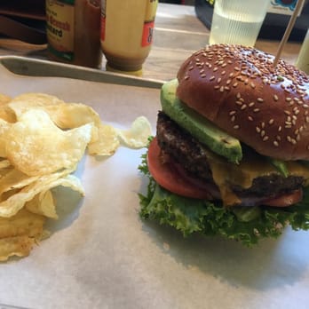 Beeryland - Veggie Burger with avo and cheddar - Sandwiches Near Me - Oakland, California Beeryland - Veggie Burger with avo and cheddar - Sandwiches Near Me - Oakland, California