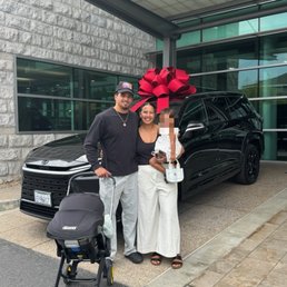 Our family in front of our new Lexus TX350 Our family in front of our new Lexus TX350