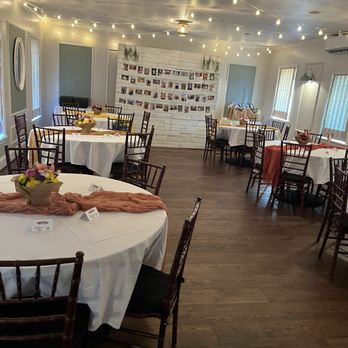 Vintage - (Not my party, but another set up for rehearsal dinner) - American Near Me - New Market, Maryland