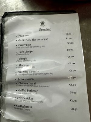 Menu photo 3 Pinoy Rome, RM