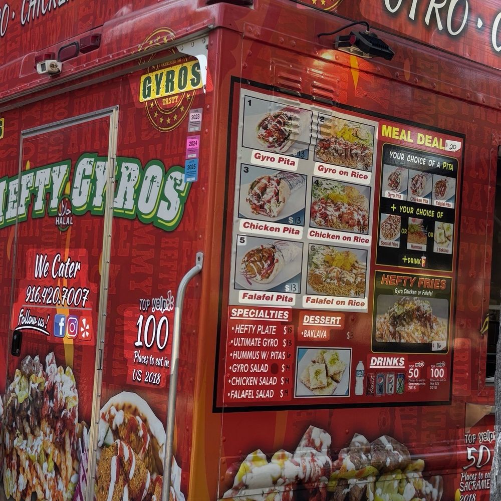 Hefty Gyros - Food Trucks Near Me - Citrus Heights, California Hefty Gyros - Food Trucks Near Me - Citrus Heights, California
