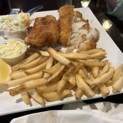 Maggiore Bistro - Fish n chips had to take a bite to make sure it was as good as it looked.