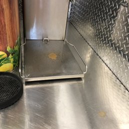 Counter at drink station