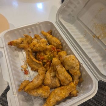 MY Restaurant - Half an order when its part of 2 dish menu. Ridiculously tough and dry! - Hong Kong Style Cafe Near Me - Markham, Ontario