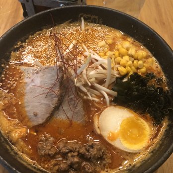 Ganko Ittetsu Ramen - Spicy miso ramen - Ramen Near Me - Brookline, Massachusetts