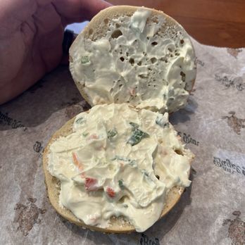 Jeff's Bagel Run - Garden veggie spread - Bagels Near Me - Apopka, Florida Jeff's Bagel Run - Garden veggie spread - Bagels Near Me - Apopka, Florida
