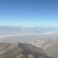 Telescope Peak - Panoramic view of Panamint Valley to the West