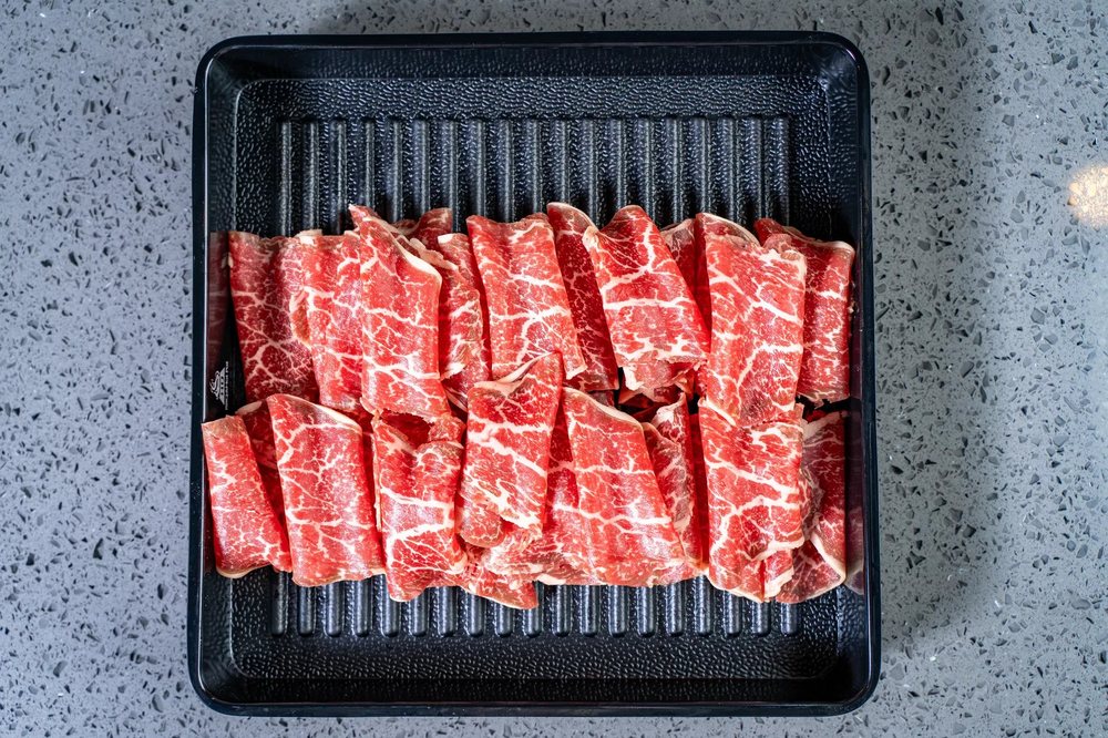 Food from HQ Korean BBQ & Hot Pot