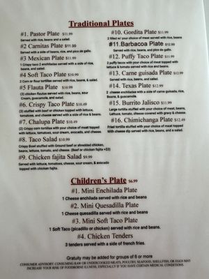 Menu photo 1 La Pasadita Canyon Lake, TX Menu photo 1 La Pasadita Canyon Lake, TX