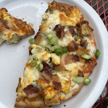 You Say Tomato - Breakfast flatbread pizza - American Near Me - Kansas City, Missouri You Say Tomato - Breakfast flatbread pizza - American Near Me - Kansas City, Missouri