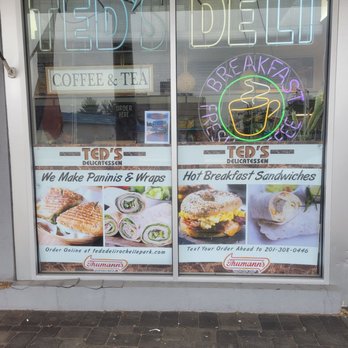 Ted's Deli - the window of a restaurant - Delis Near Me - Rochelle Park, New Jersey Ted's Deli - the window of a restaurant - Delis Near Me - Rochelle Park, New Jersey