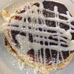 Cinnamon Roll Pancakes are amazing! Must order these again