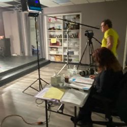 The Performer's Academy - Filming.