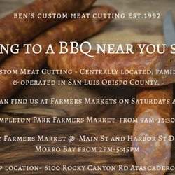 Ben's Custom Meat Cutting - Benscustommeatcutting.com New site coming soon!!!
