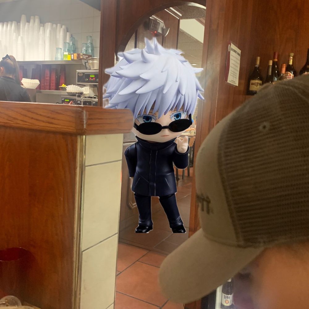 The white haired man The white haired man