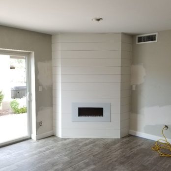 Rios Finish Carpentry - Shiplap Fireplace - Carpenters Near Me - Mesa, Arizona