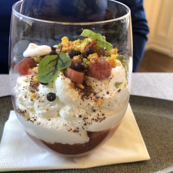 The Post Box Restaurant and Bar - White chocolate mousse - British Near Me - Perth, PKN