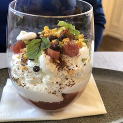The Post Box Restaurant and Bar - White chocolate mousse