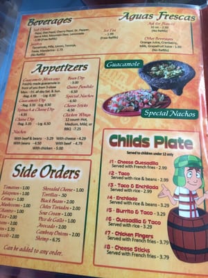 Menu photo 5 Chapala Mexican Restaurant Columbia, SC Menu photo 5 Chapala Mexican Restaurant Columbia, SC