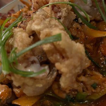 ARIARI - Pork and fried octopus - Korean Near Me - New York, New York