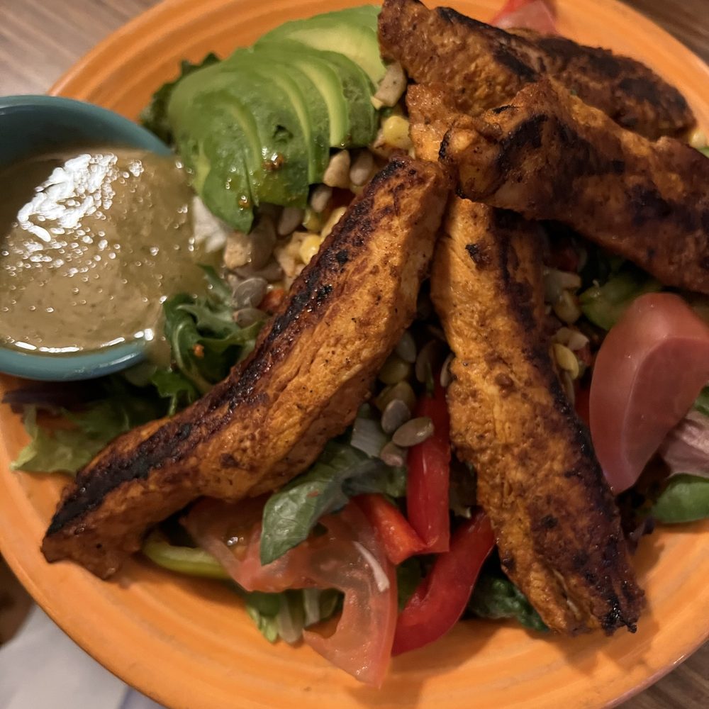 Tomasita's - chicken salad - New Mexican Cuisine Near Me - Santa Fe, New Mexico Tomasita's - chicken salad - New Mexican Cuisine Near Me - Santa Fe, New Mexico