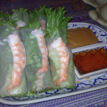Thai Table Time - Fresh Roll w/ Shrimp - Thai Near Me - Oceanside, California