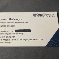 Joanna's Business Card