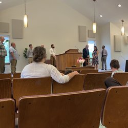 Pilgrim Orthodox Presbyterian - Baptism with the elders.