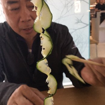 Ryo Sushi - Spiral-sliced sunomono. What a happy thought. - Sushi Bars Near Me - Chicago, Illinois Ryo Sushi - Spiral-sliced sunomono. What a happy thought. - Sushi Bars Near Me - Chicago, Illinois