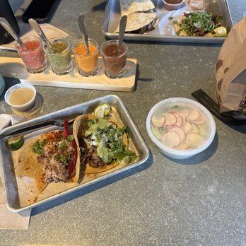 Hunger Street Tacos - Campechano Taco Cucumber Salad Salsa Roja 2oz - Tacos Near Me - Winter Park, Florida Hunger Street Tacos - Campechano Taco Cucumber Salad Salsa Roja 2oz - Tacos Near Me - Winter Park, Florida