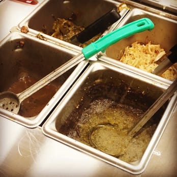 Moe's Southwest Grill - Green sauce is quite brown and hardening on top - Mexican Near Me - Monroe, Georgia Moe's Southwest Grill - Green sauce is quite brown and hardening on top - Mexican Near Me - Monroe, Georgia