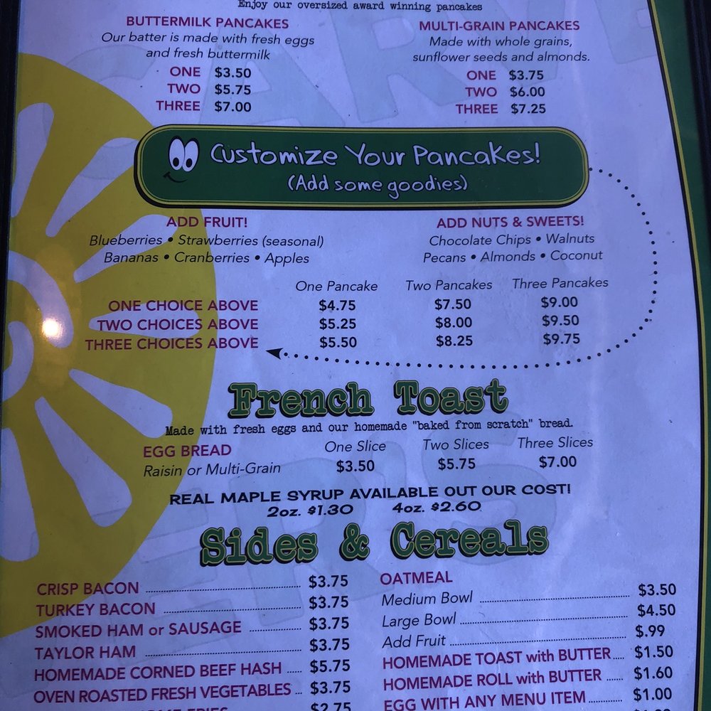 Carver's - Menu - Diners Near Me - Denville, New Jersey Carver's - Menu - Diners Near Me - Denville, New Jersey