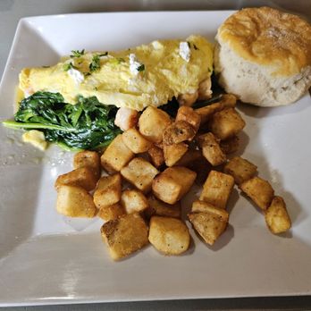 Cockeyed Clam - Big fluffy shrimp omlette. - American Near Me - Buxton, North Carolina Cockeyed Clam - Big fluffy shrimp omlette. - American Near Me - Buxton, North Carolina