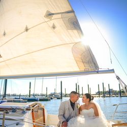 Sea Star Base Galveston - A beautiful wedding, followed by a romantic sail-away