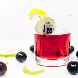 Harvard Bartending Course - A custom Crimson Cocktail creation! Take our Art of Mixology Course to learn the skills necessary build out your own custom drink recipes!