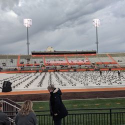 Doyt Perry Stadium - Graduation ceremony