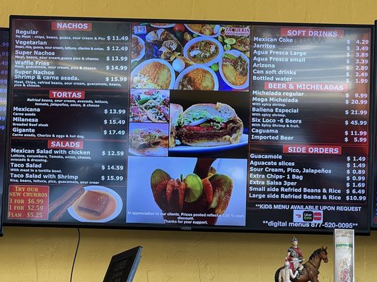 Menu photo 5 Taqueria Dos Charros Daly City, CA