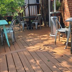 La Guinguette - If it is great weather, be sure to eat outside.