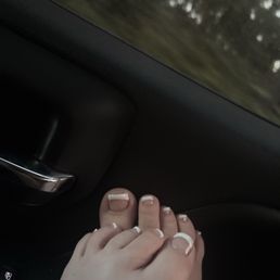 deluxe pedicure french tip deluxe pedicure french tip