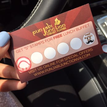 Punjabi Junction - Loyalty card! How awesome! - Indian Near Me - Sterling, Virginia Punjabi Junction - Loyalty card! How awesome! - Indian Near Me - Sterling, Virginia
