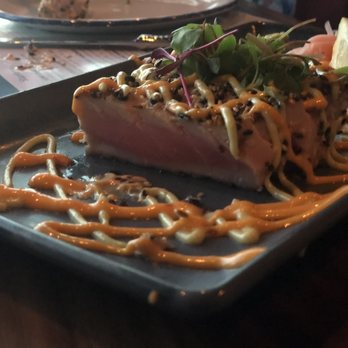 Oliver's Rooftop - Seared tuna appetizer - New American Near Me - Erie, Pennsylvania