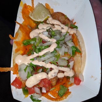 Scratch Cookery - Cheesy shrimp taco, so yummy! - Food Trucks Near Me - San Jose, California Scratch Cookery - Cheesy shrimp taco, so yummy! - Food Trucks Near Me - San Jose, California