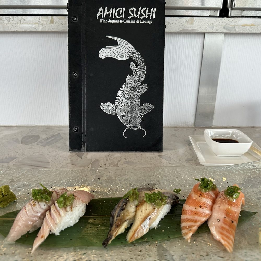 Amici Sushi - Various nigiri - Sushi Bars Near Me - Lathrop, California