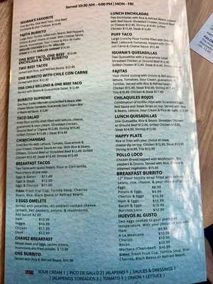 Menu photo 6 Blue Iguana Ozark, AL Menu photo 6 Blue Iguana Ozark, AL