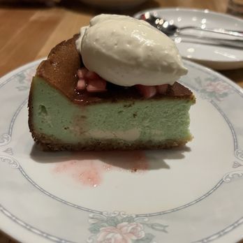 Revel - Pandan cheesecake ( fav of the night!) - Korean Near Me - Seattle, Washington Revel - Pandan cheesecake ( fav of the night!) - Korean Near Me - Seattle, Washington